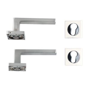 Honeybee AC-101 Door Handle Lever with Cylinder Hole Honeybee AC-101 Door Handle Lever with Cylinder Hole